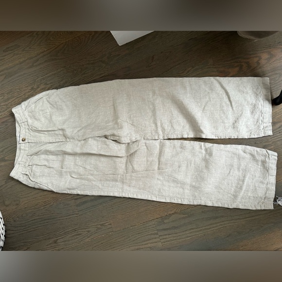 Reformation Mason Linen Pleated Pants - Picture 10 of 10